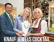 Luxus-Schmuck zur Festspielzeit. Der „Knauf Jewels & Friends Cocktail Prolongé“ im exklusiven Pop-Up Store von Knauf Jewels im Salzburger Hotel Goldener Hirsch  (©Foto. Wildbild)